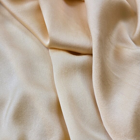 NWOT Silk Talbots Butter Yellow Oblong Scarf - Picture 4 of 10